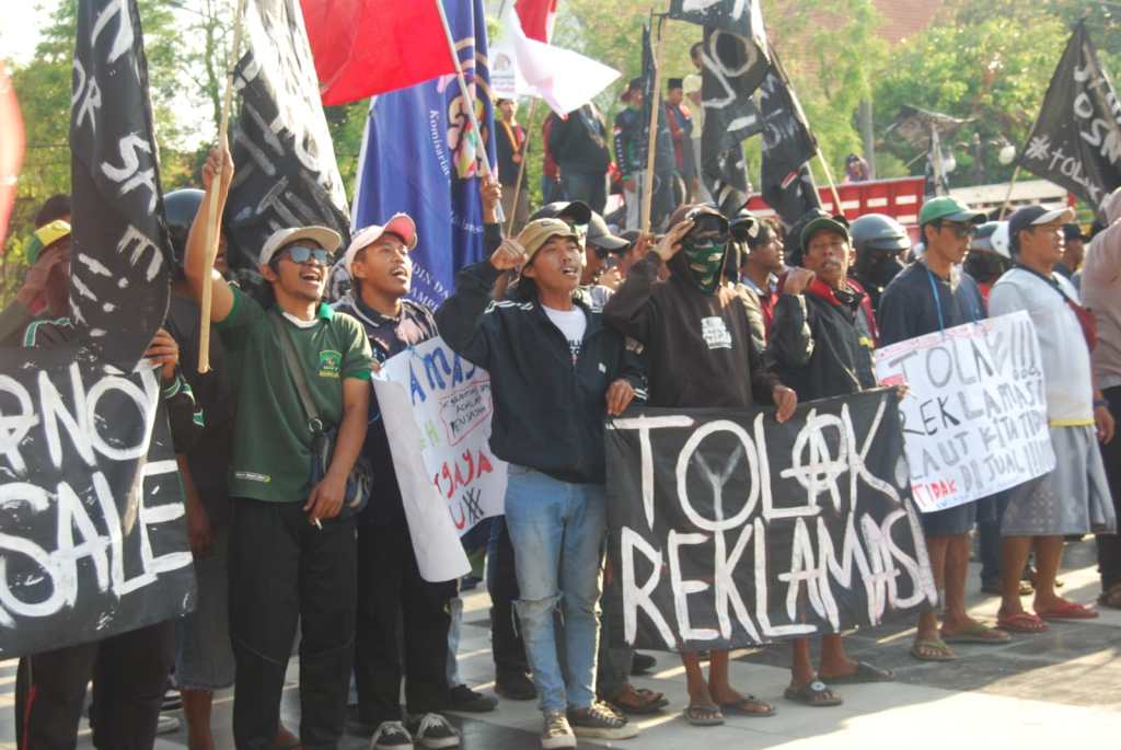 Masyarakat Tolak Reklamasi untuk Proyek Surabaya Waterfront&nbsp;Land